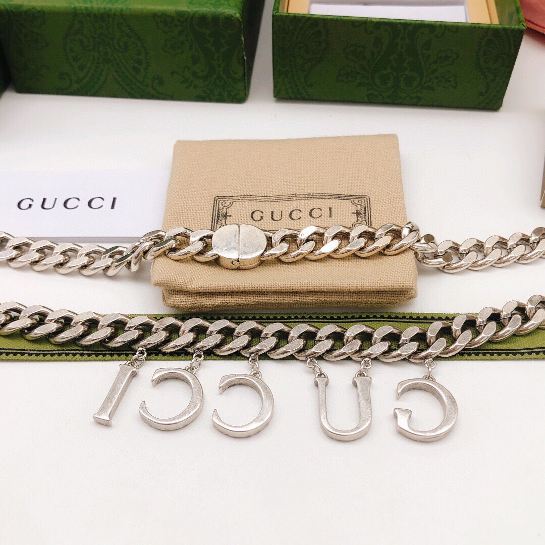 Gucci Silver-Tone Jewelry Set – Style 04 - image 6