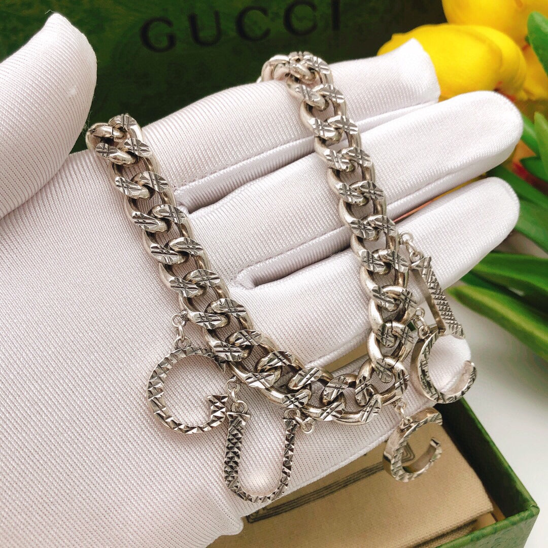 Gucci Silver-Tone Jewelry Set – Style 04 - image 4