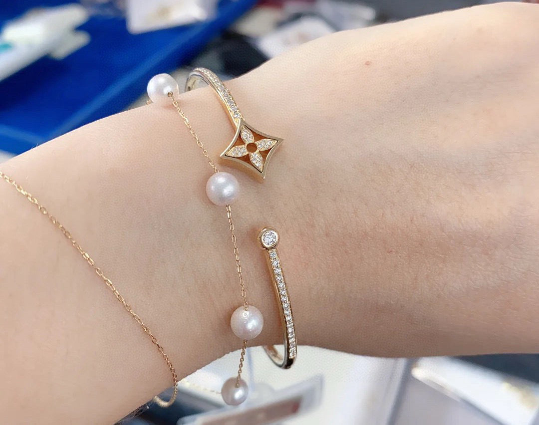 Louis Vuitton Twig Clover Bangle – Style 09 - image 2