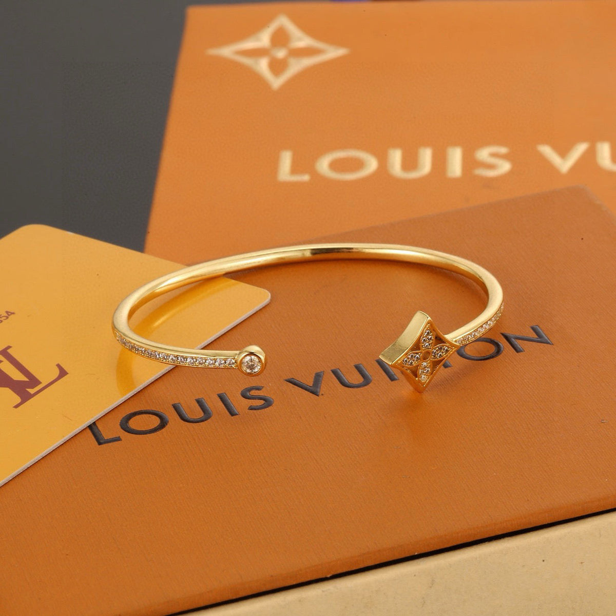Louis Vuitton Twig Clover Bangle – Style 09 - image 4