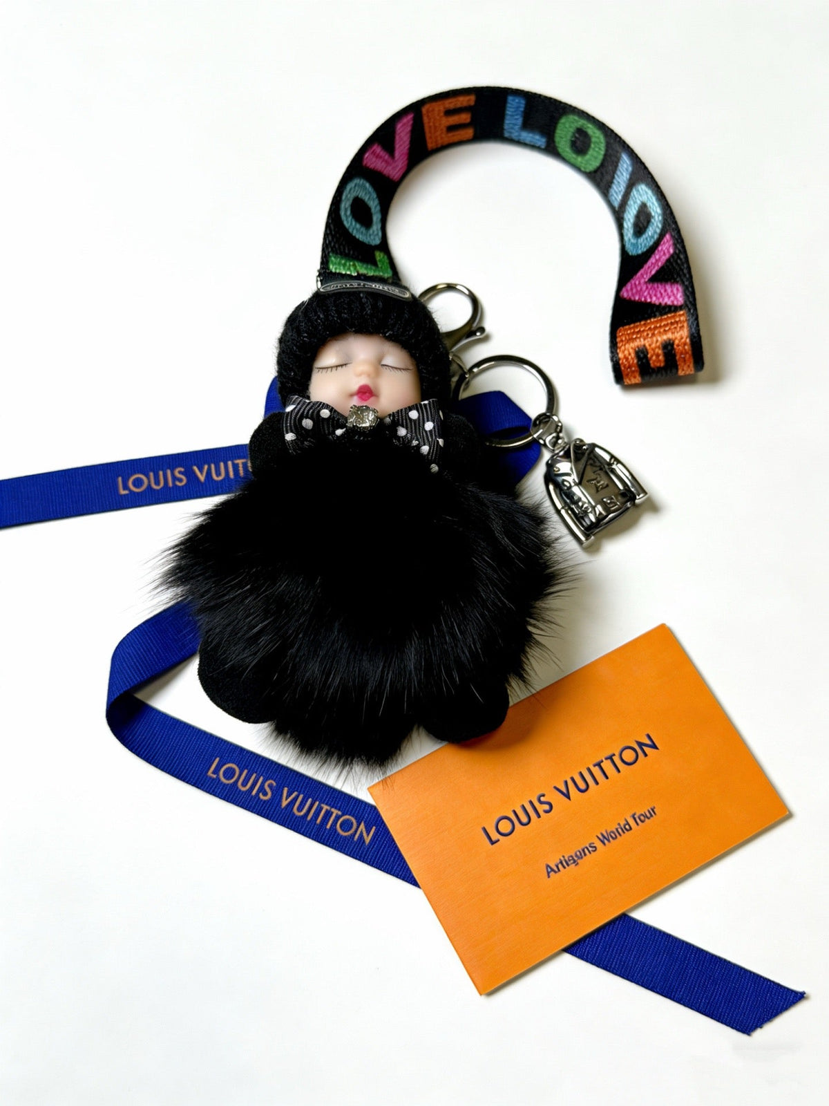 Louis Vuitton Anger Forest Bag Charm / Keychain – Style 102 - image 1