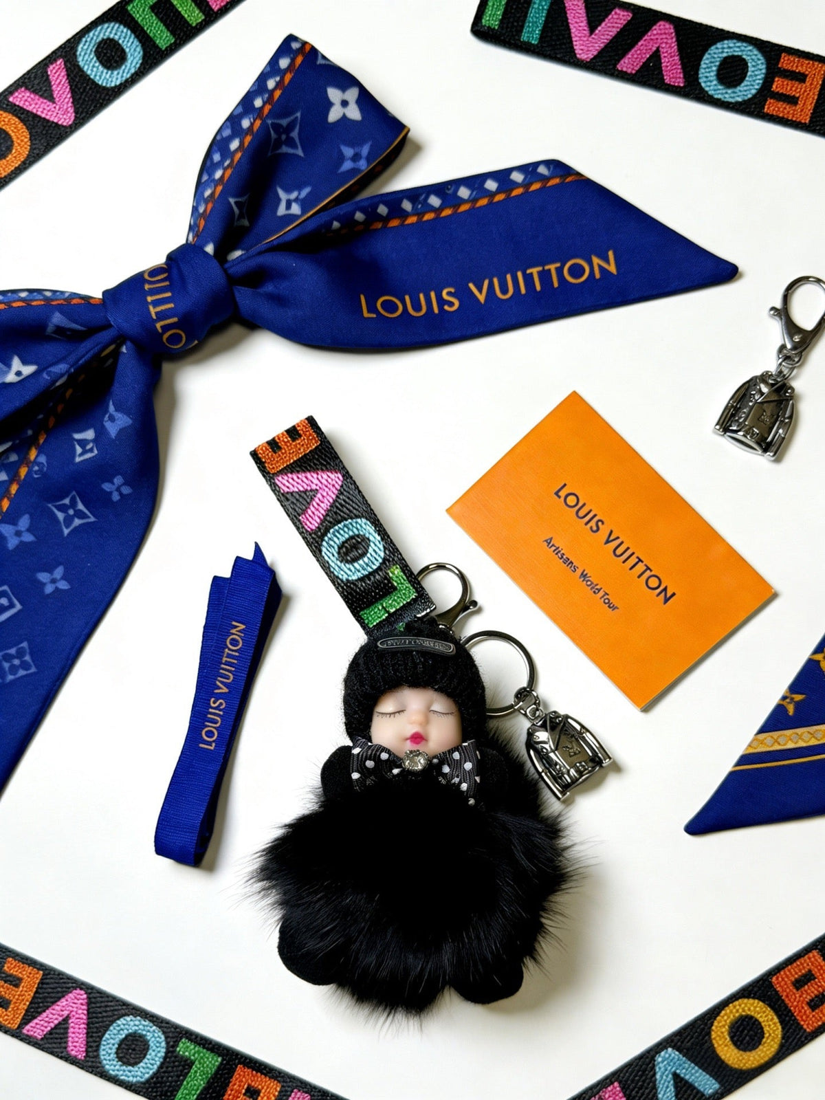 Louis Vuitton Anger Forest Bag Charm / Keychain – Style 102 - image 6
