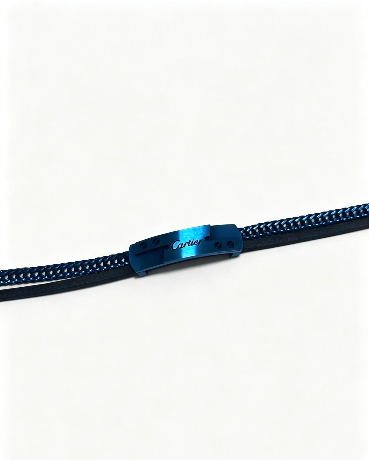 Cartier Style 246 Gold-Tone Leather-Strap Bracelet Bracelets