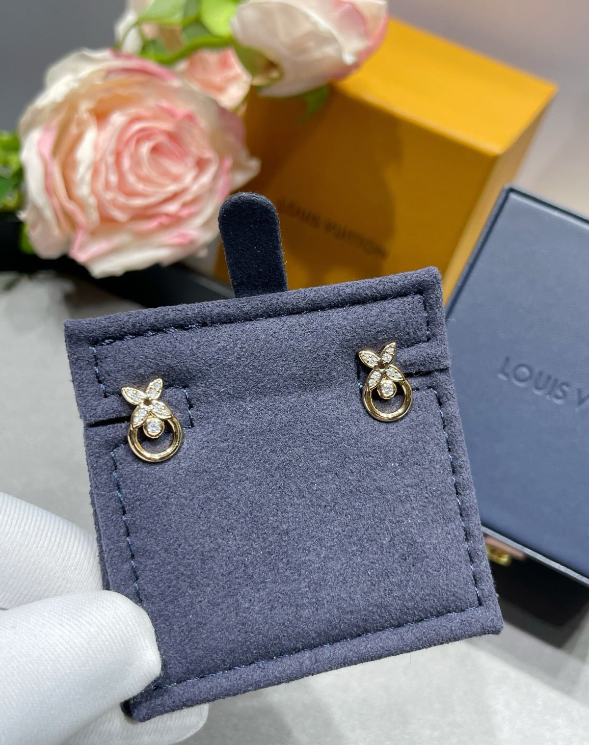 Louis Vuitton Stud Earrings – Style 36 - image 1