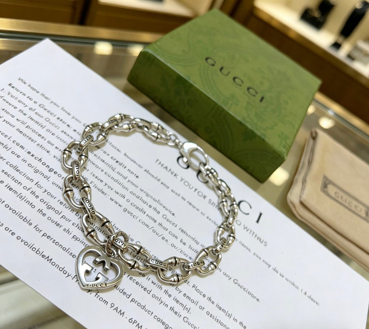Gucci Unisex Bracelet – Style 83 - image 4