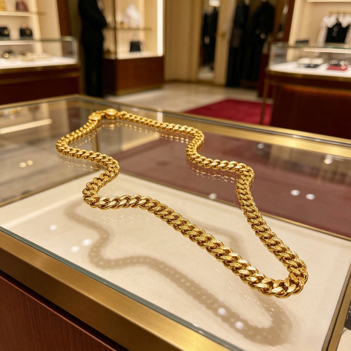 Gucci Anger Forest Chain Distressed Necklace – Style 118 - image 7