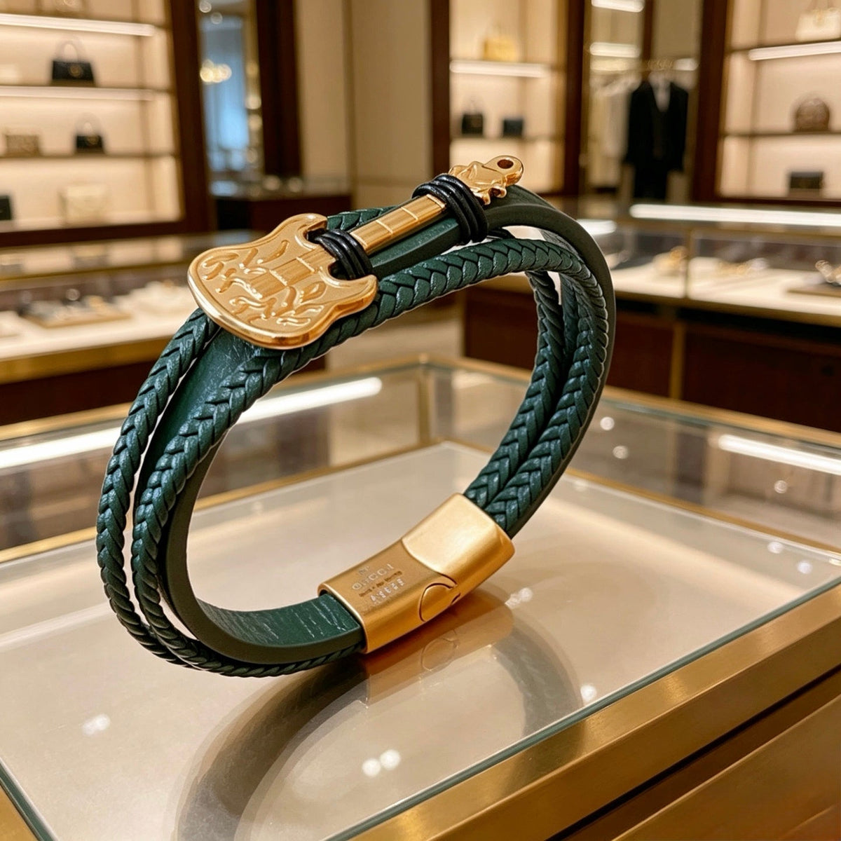 Gucci Anger Forest Distressed Vintage Silver-Tone Vintage-Inspired Bracelet – Style 30 - image 4