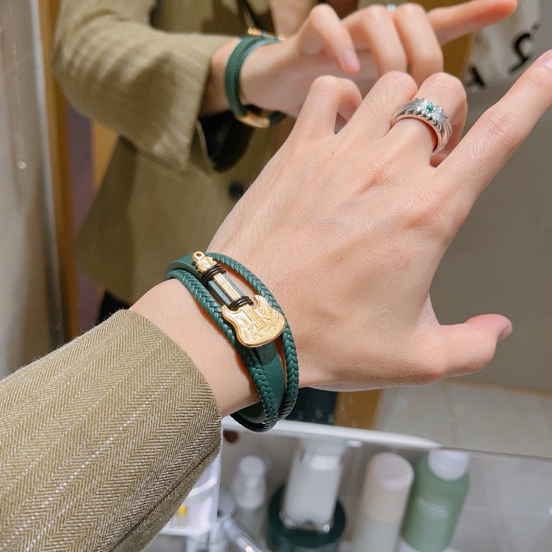 Gucci Anger Forest Distressed Vintage Silver-Tone Vintage-Inspired Bracelet – Style 30 - image 6