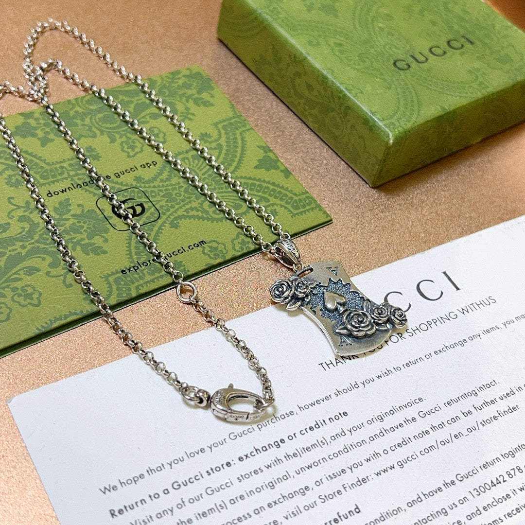 Gucci Anger Forest Chain Vintage-Inspired Necklace – Style 07 - image 8