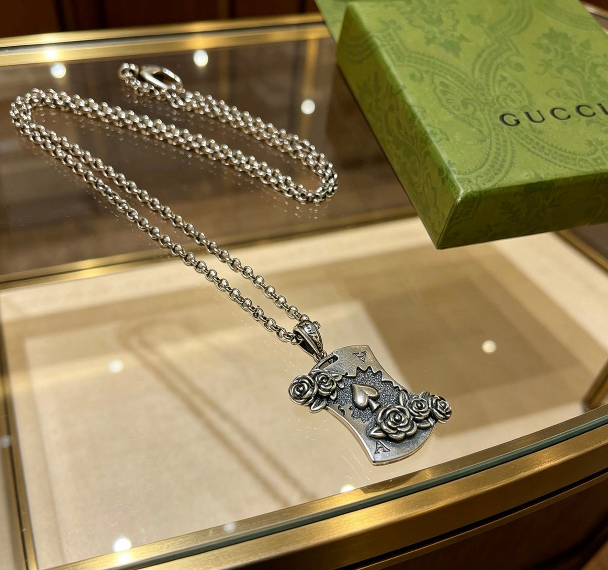 Gucci Anger Forest Chain Vintage-Inspired Necklace – Style 07 - image 5