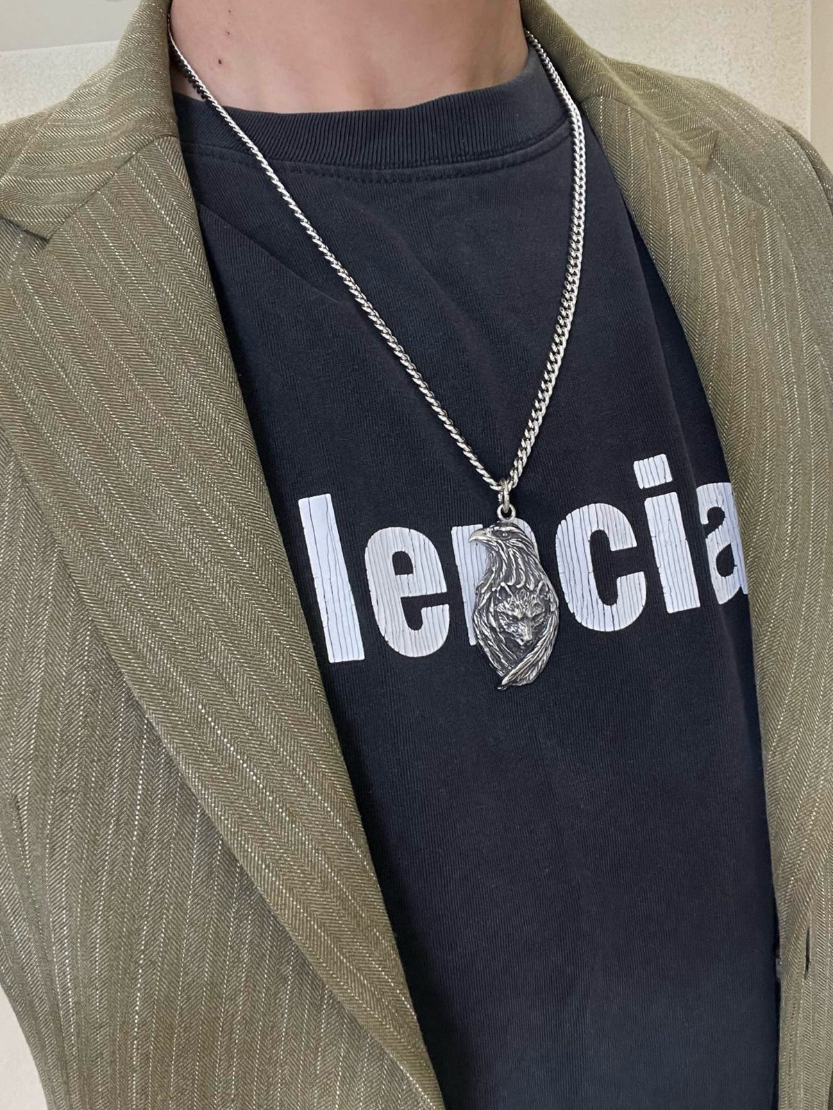 Gucci Anger Forest Chain Distressed Necklace – Style 122 - image 8