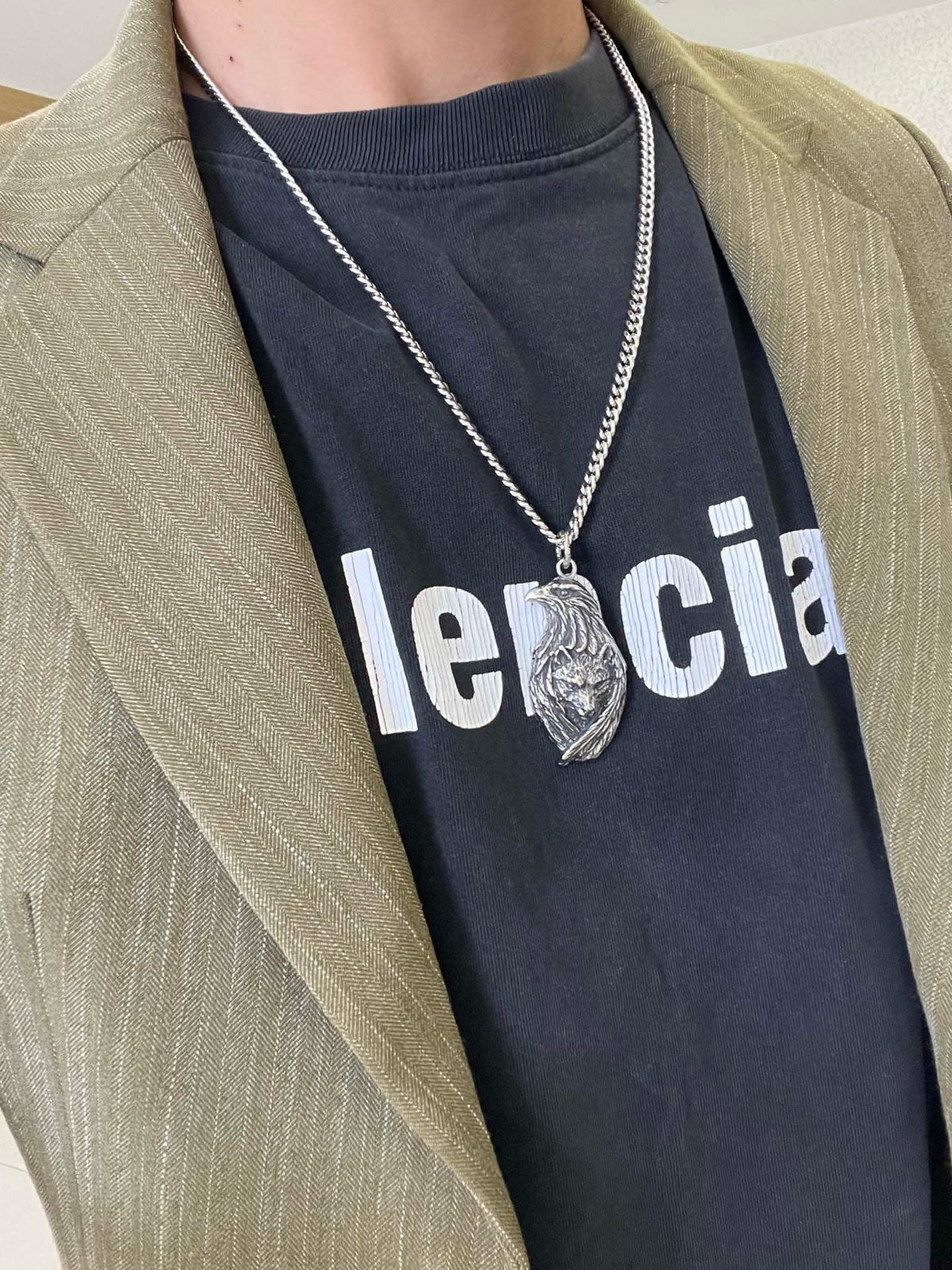 Gucci Anger Forest Chain Distressed Necklace – Style 122 - image 6