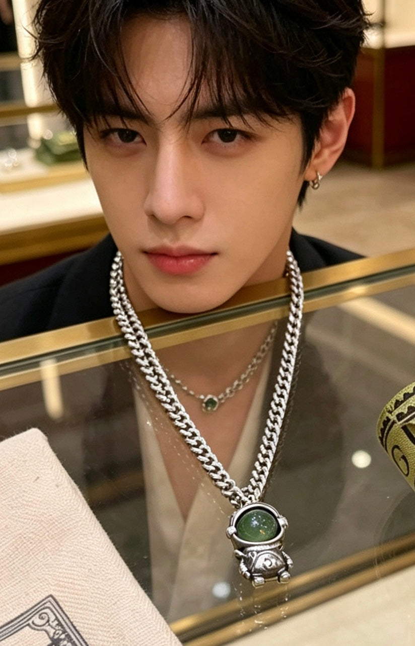 Gucci Anger Forest Chain Distressed Necklace – Style 121 - image 6