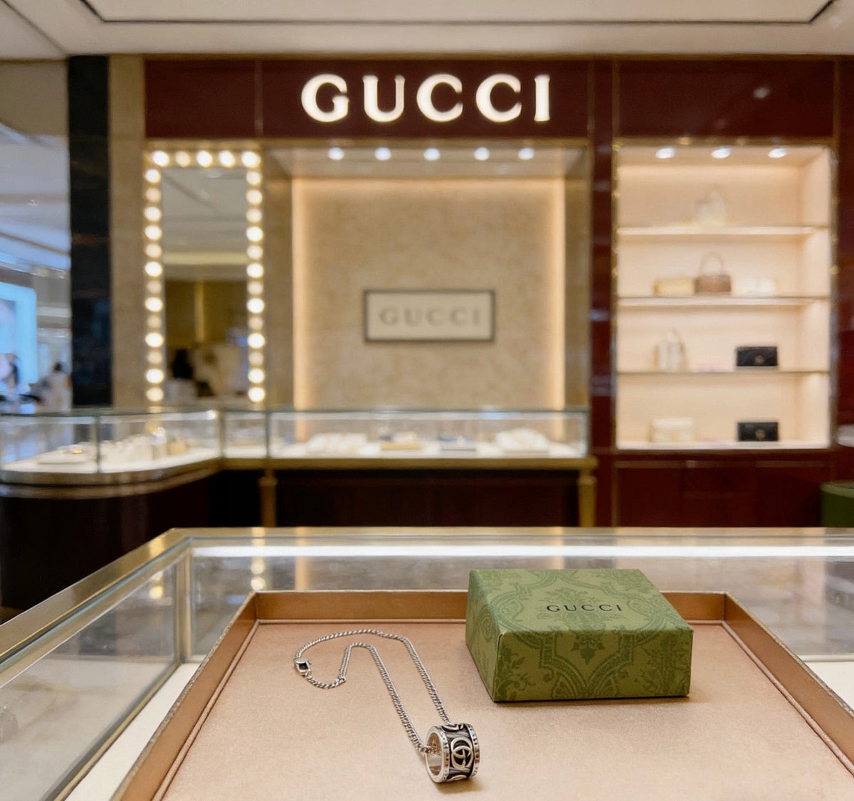 Gucci Anger Forest Chain Distressed Necklace – Style 120 - image 7