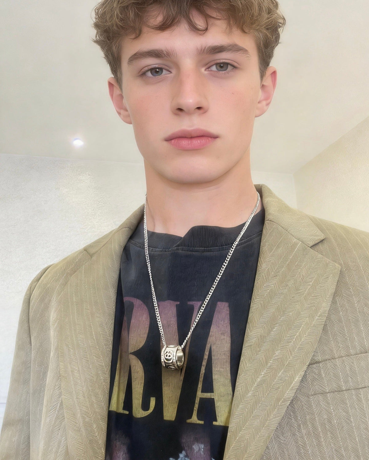 Gucci Anger Forest Chain Distressed Necklace – Style 120 - image 6