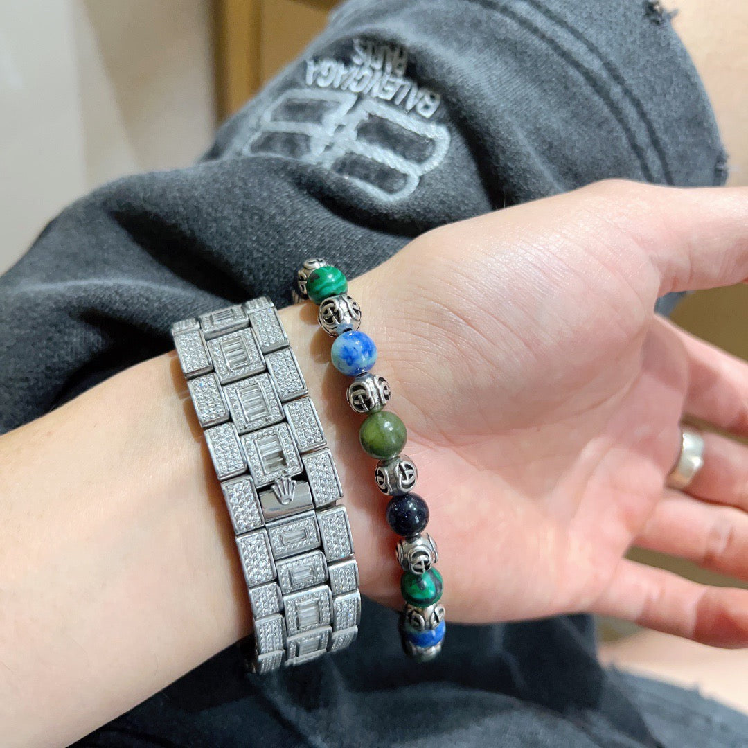 Gucci Anger Forest Agate Crystal Distressed Bracelet – Style 03 - image 4