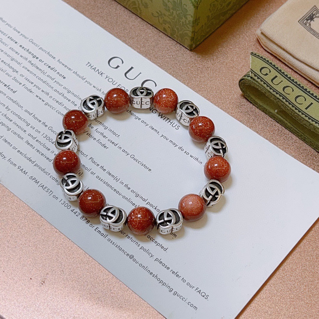 Gucci Anger Forest Distressed Unisex Bracelet – Style 08 - image 2