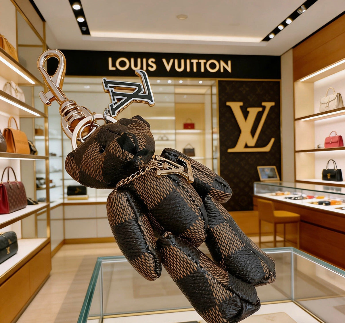 Louis Vuitton Anger Forest Bag Charm / Keychain – Style 121 - image 3