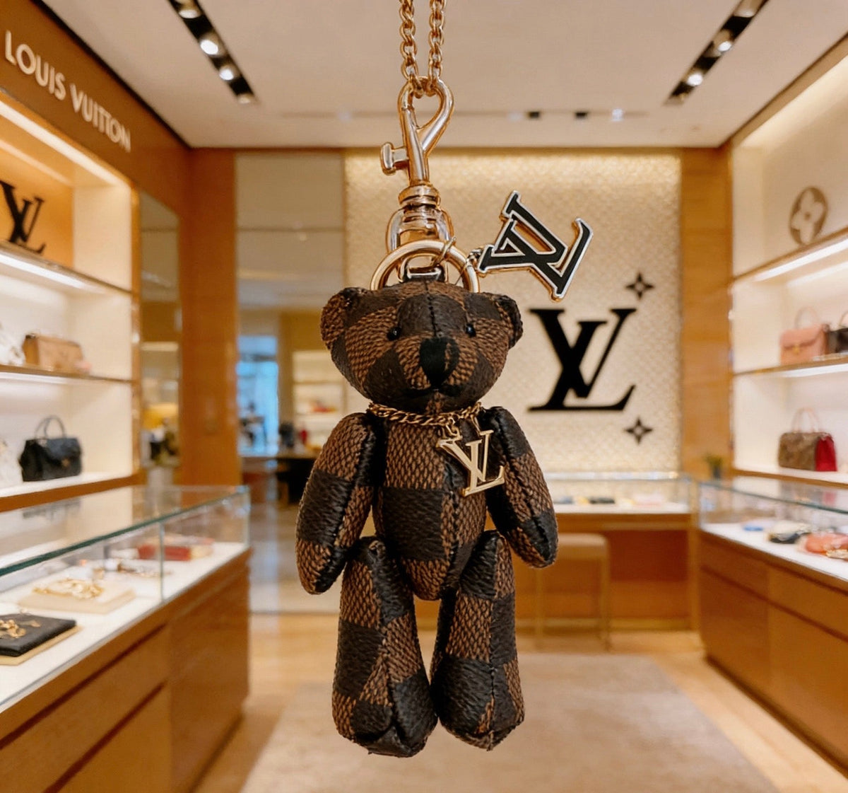 Louis Vuitton Anger Forest Bag Charm / Keychain – Style 121 - image 5