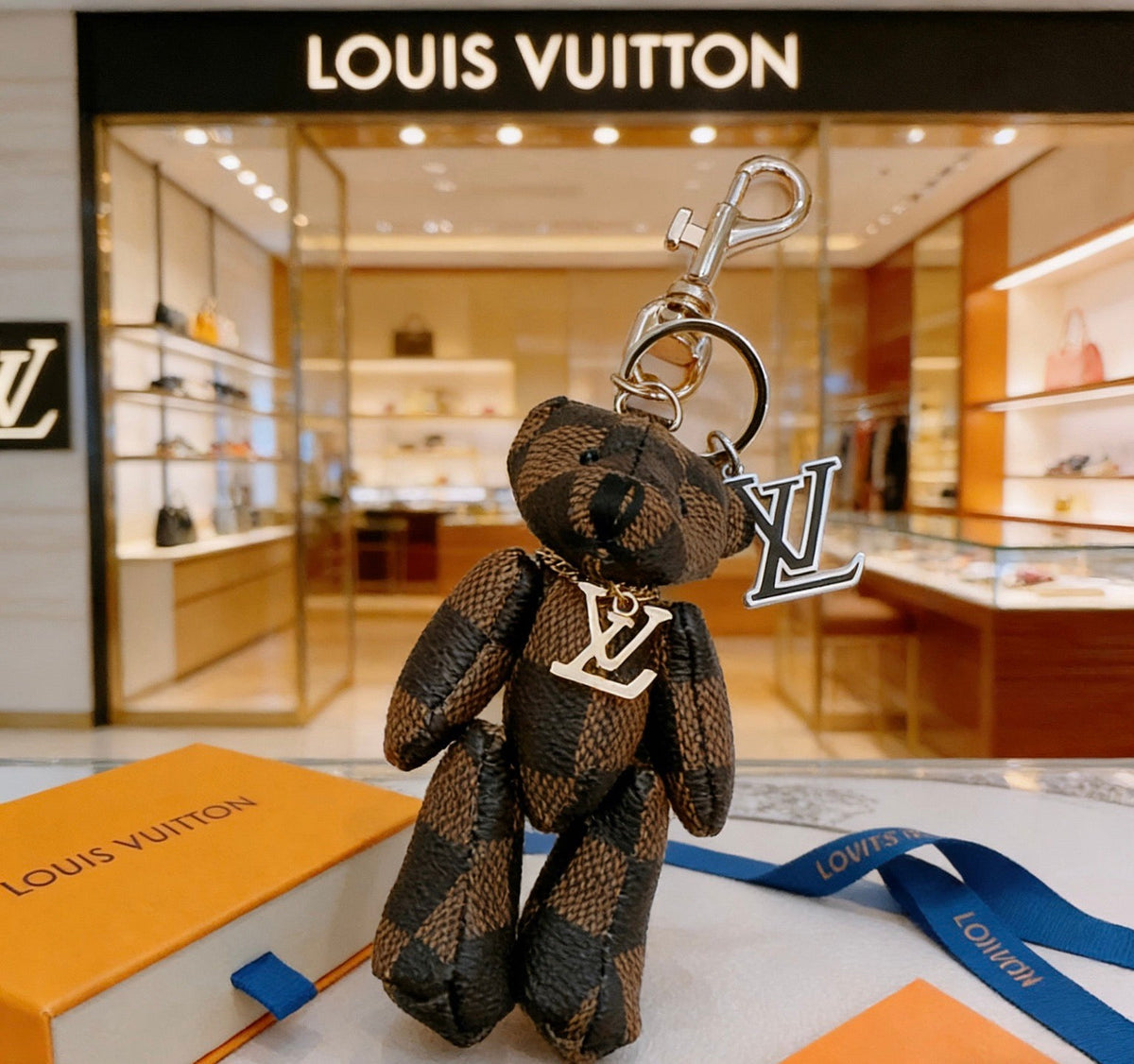 Louis Vuitton Anger Forest Bag Charm / Keychain – Style 121 - image 1