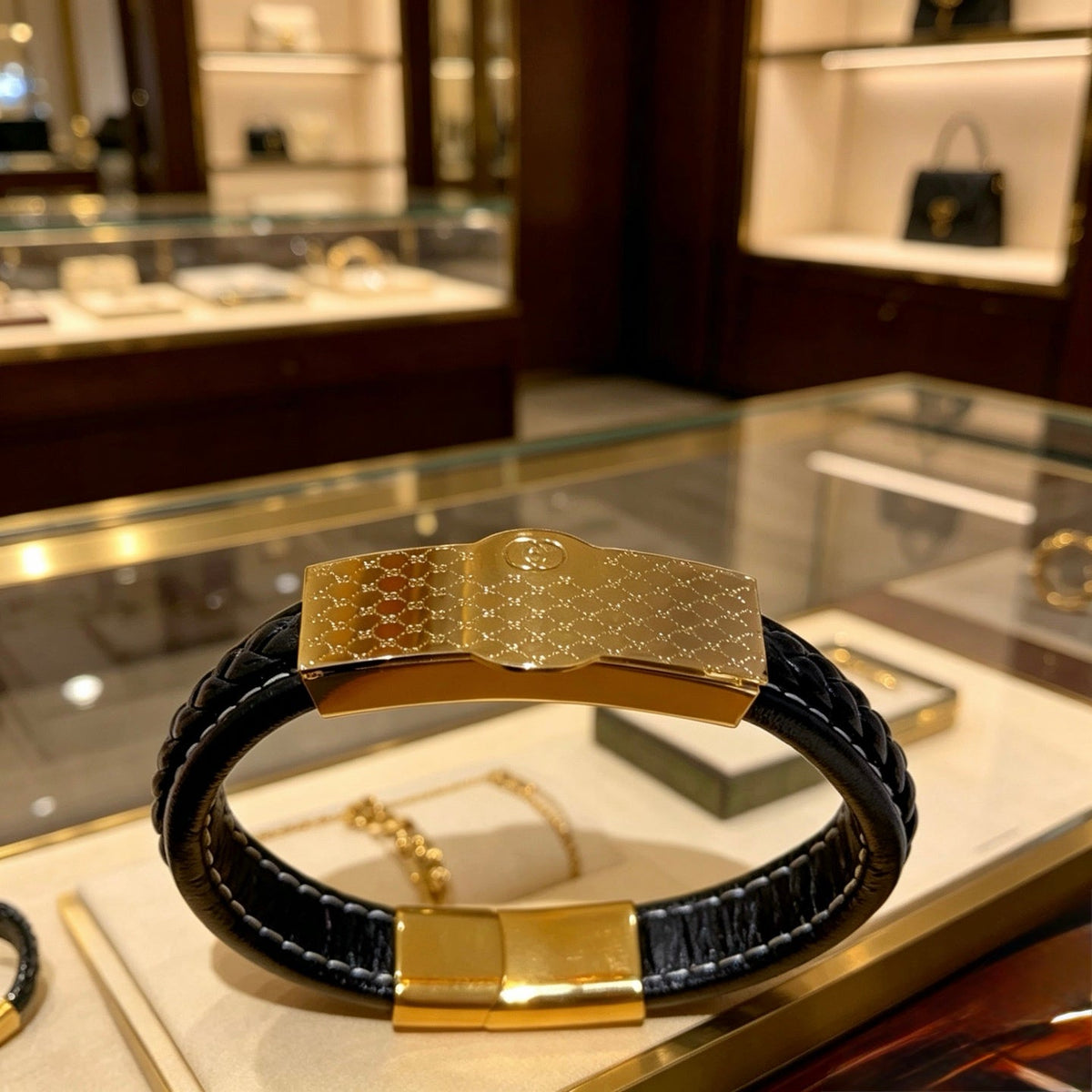 Gucci Anger Forest Distressed Vintage Silver-Tone Vintage-Inspired Bracelet – Style 27 - image 2