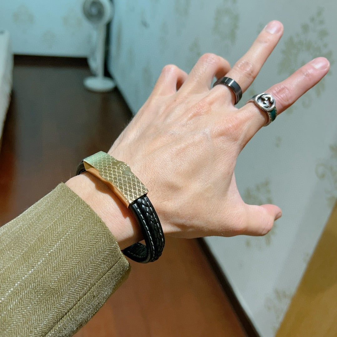Gucci Anger Forest Distressed Vintage Silver-Tone Vintage-Inspired Bracelet – Style 27 - image 9