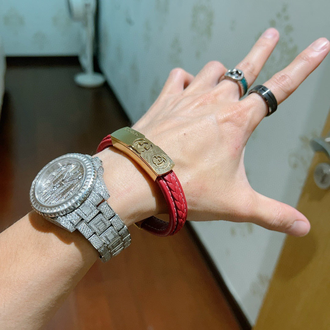 Gucci Anger Forest Distressed Bracelet – Style 30 - image 7