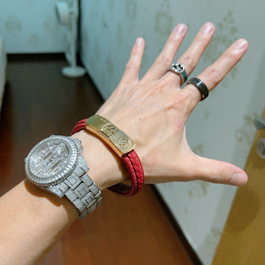 Gucci Anger Forest Distressed Bracelet – Style 30 - image 3