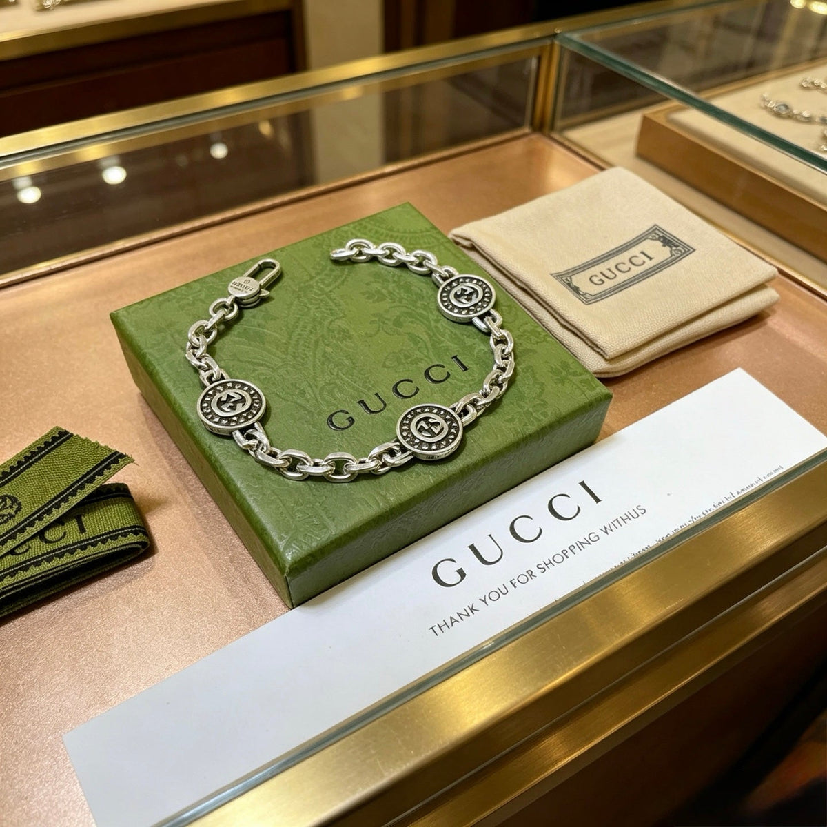 Gucci Unisex Bracelet – Style 98 - image 2