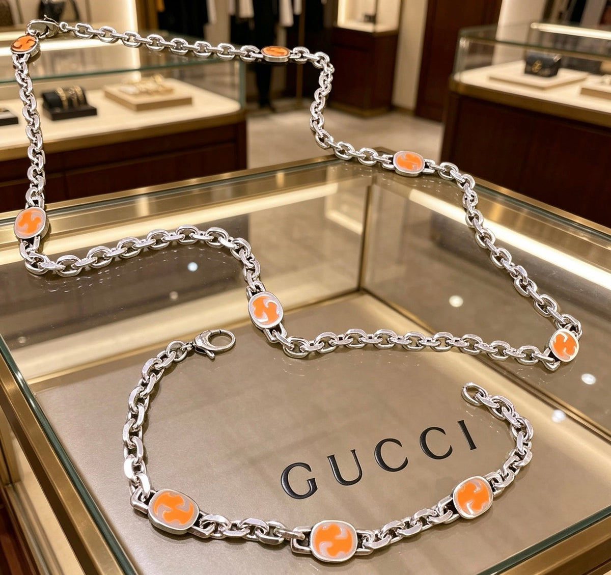 Gucci Anger Forest Distressed Vintage-Inspired Jewelry Set – Style 03 - image 2