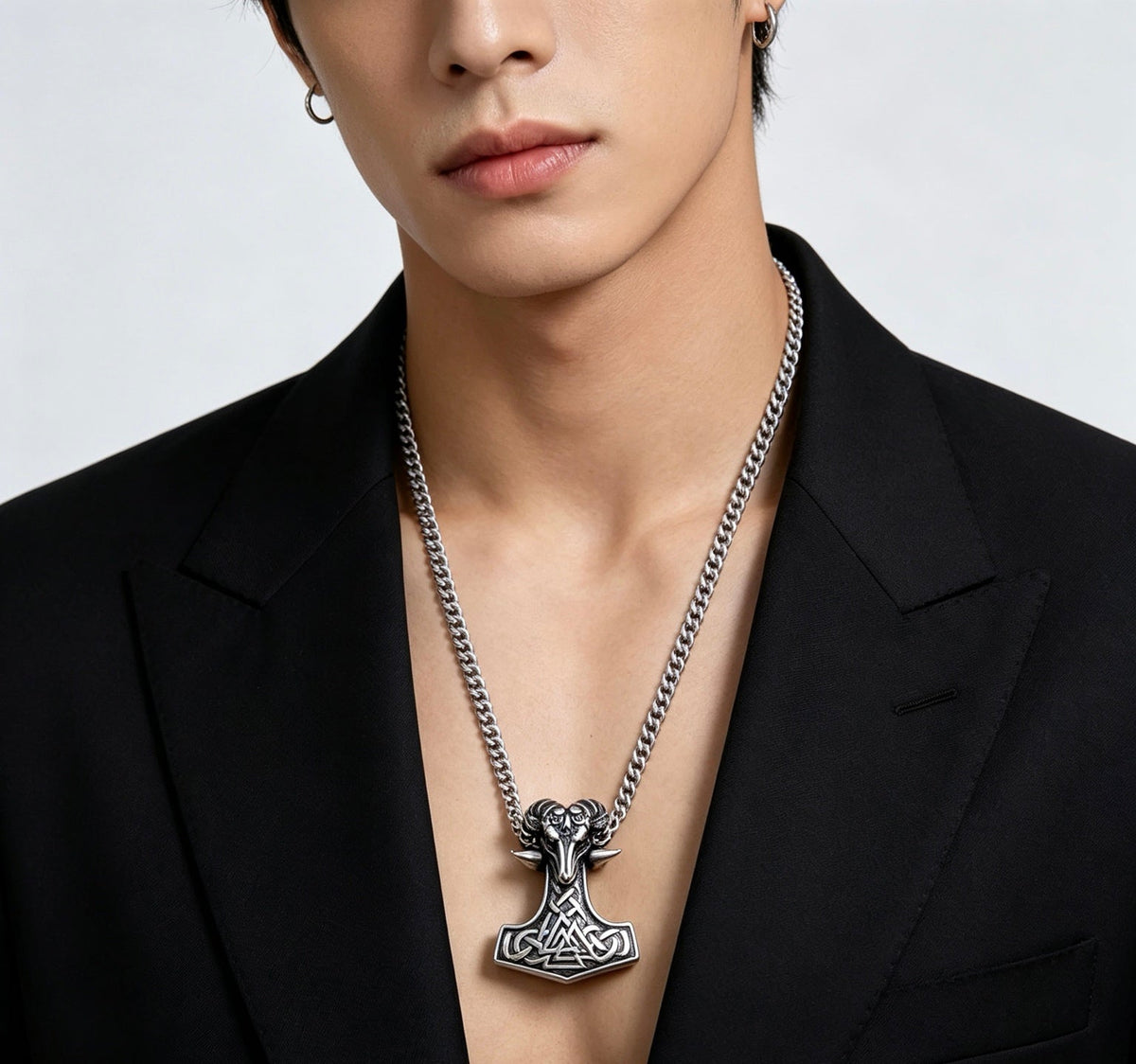 Gucci Anger Forest Chain Distressed Vintage-Inspired Necklace – Style 63 - image 3