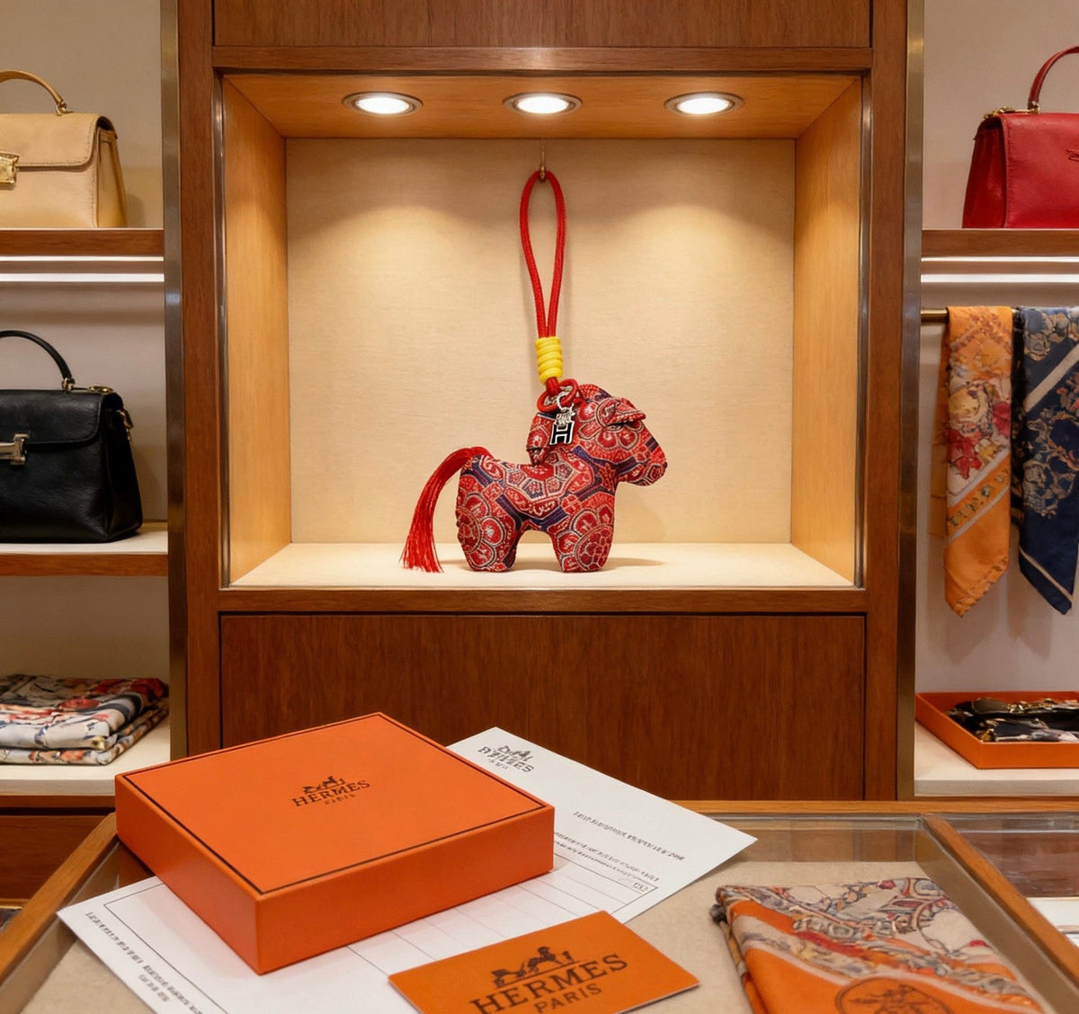 Hermès Unisex Keychain – Style 70 - image 4