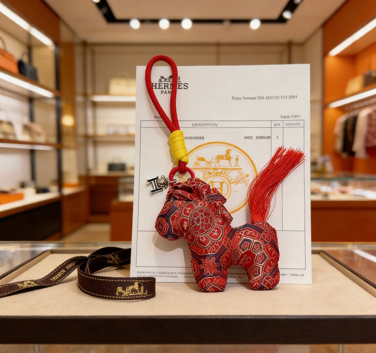 Hermès Unisex Keychain – Style 70 - image 2