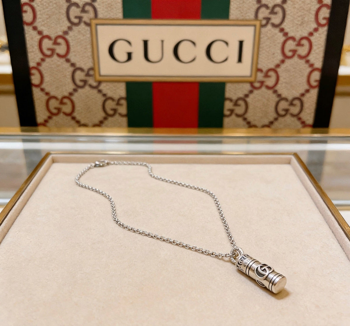 Gucci Anger Forest Chain Distressed Necklace – Style 135 - image 2