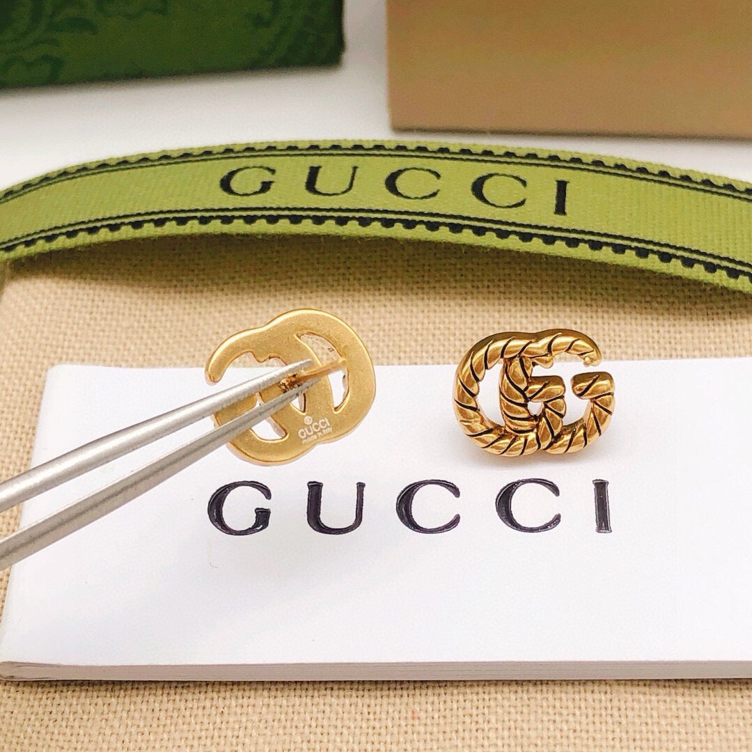 Gucci Double G Stud Earrings – Style 10 - image 2