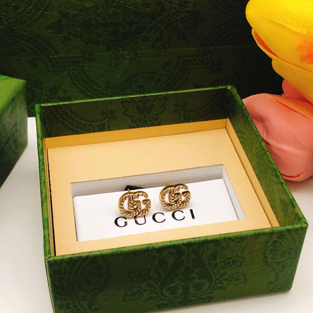 Gucci Double G Stud Earrings – Style 10 - image 5