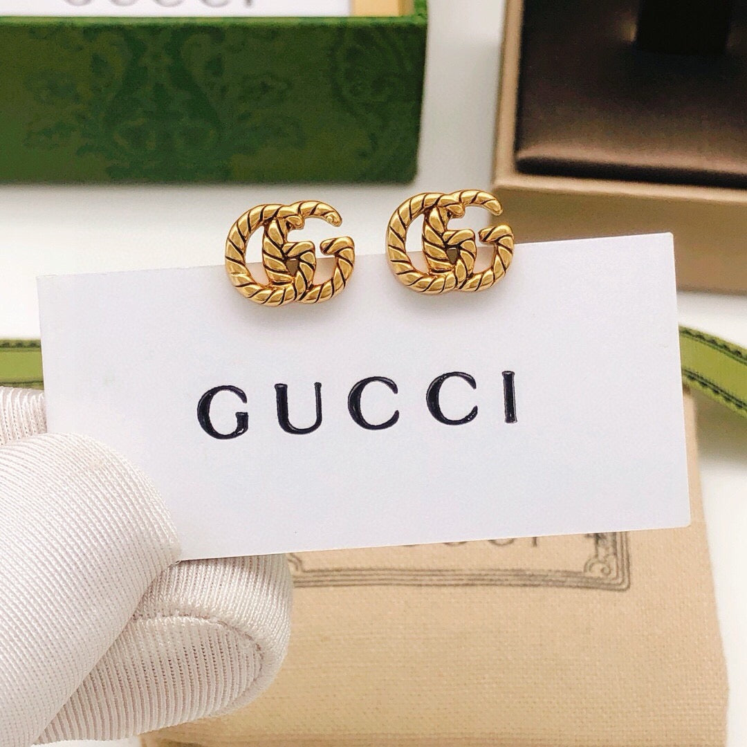 Gucci Double G Stud Earrings – Style 10 - image 7