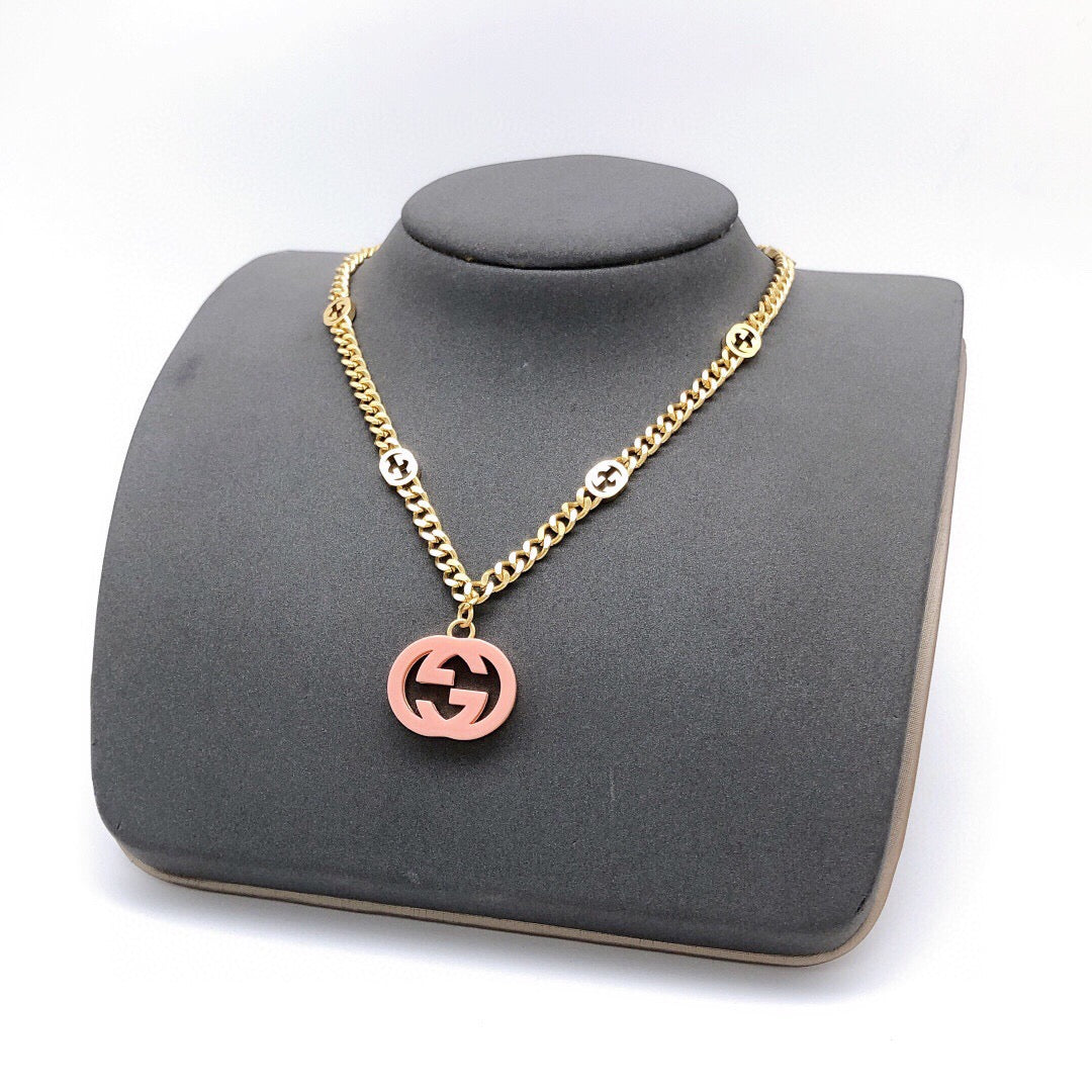 Gucci Pink Pendant - image 7