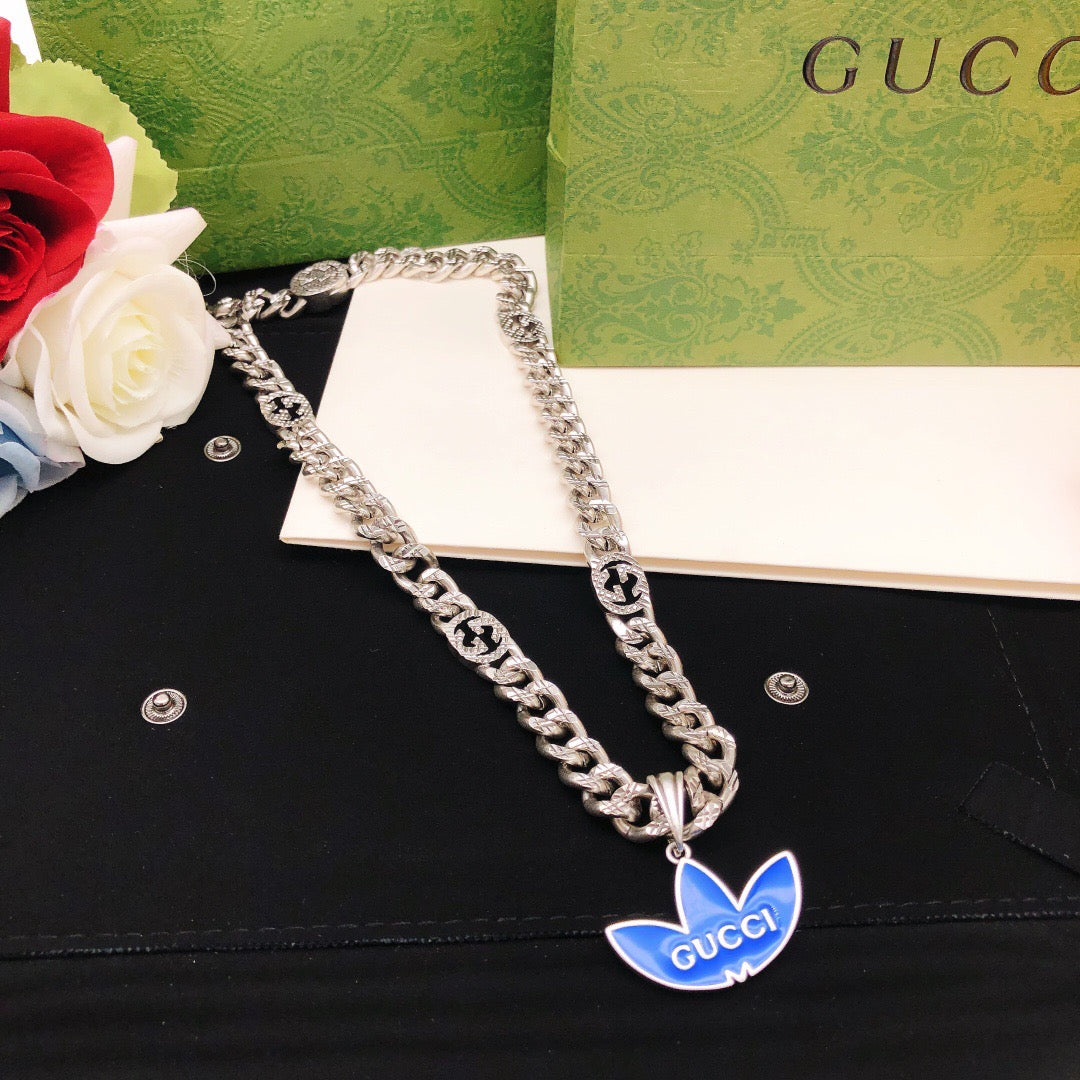 Gucci Chain Red Green Necklace – Style 02 - image 2