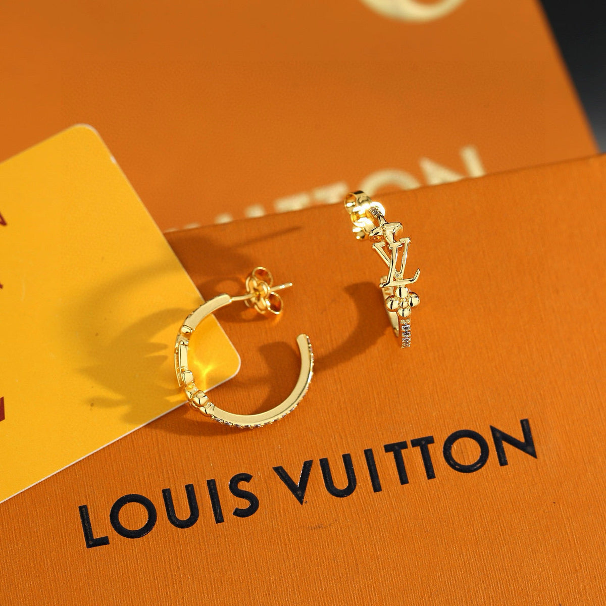 Louis Vuitton Twig Letter Stud Earrings – Style 35 - image 3