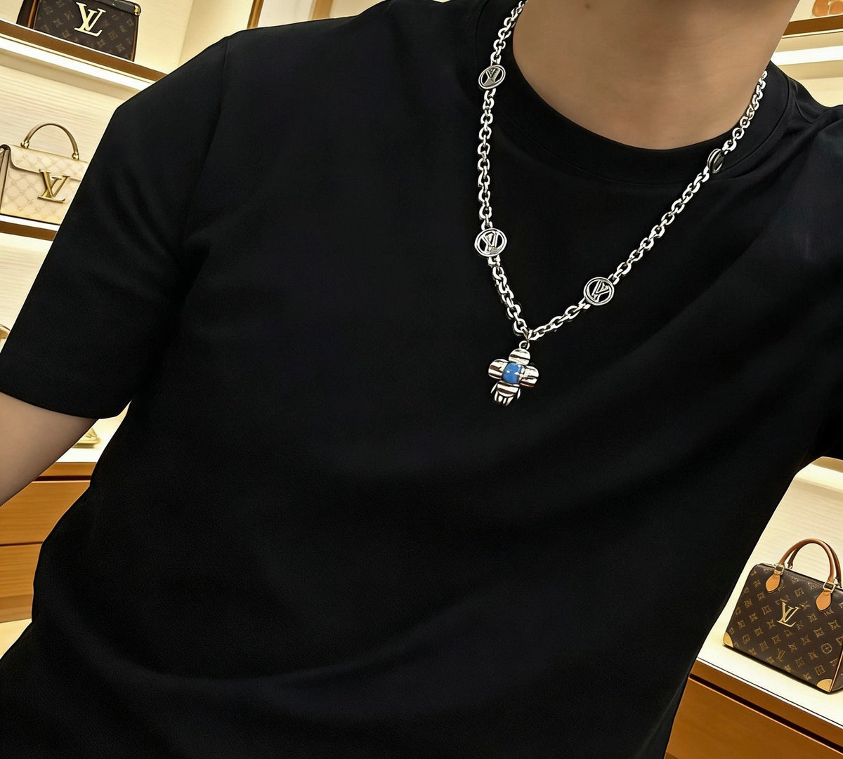 Louis Vuitton Vintage-Inspired Punk-Inspired Necklace – Style 53 - image 4