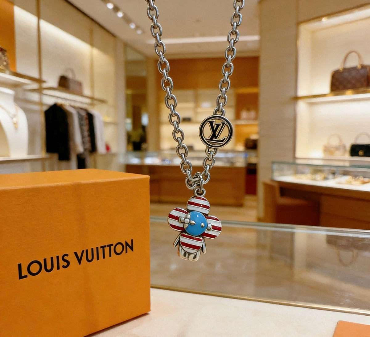 Louis Vuitton Vintage-Inspired Punk-Inspired Necklace – Style 53 - image 5