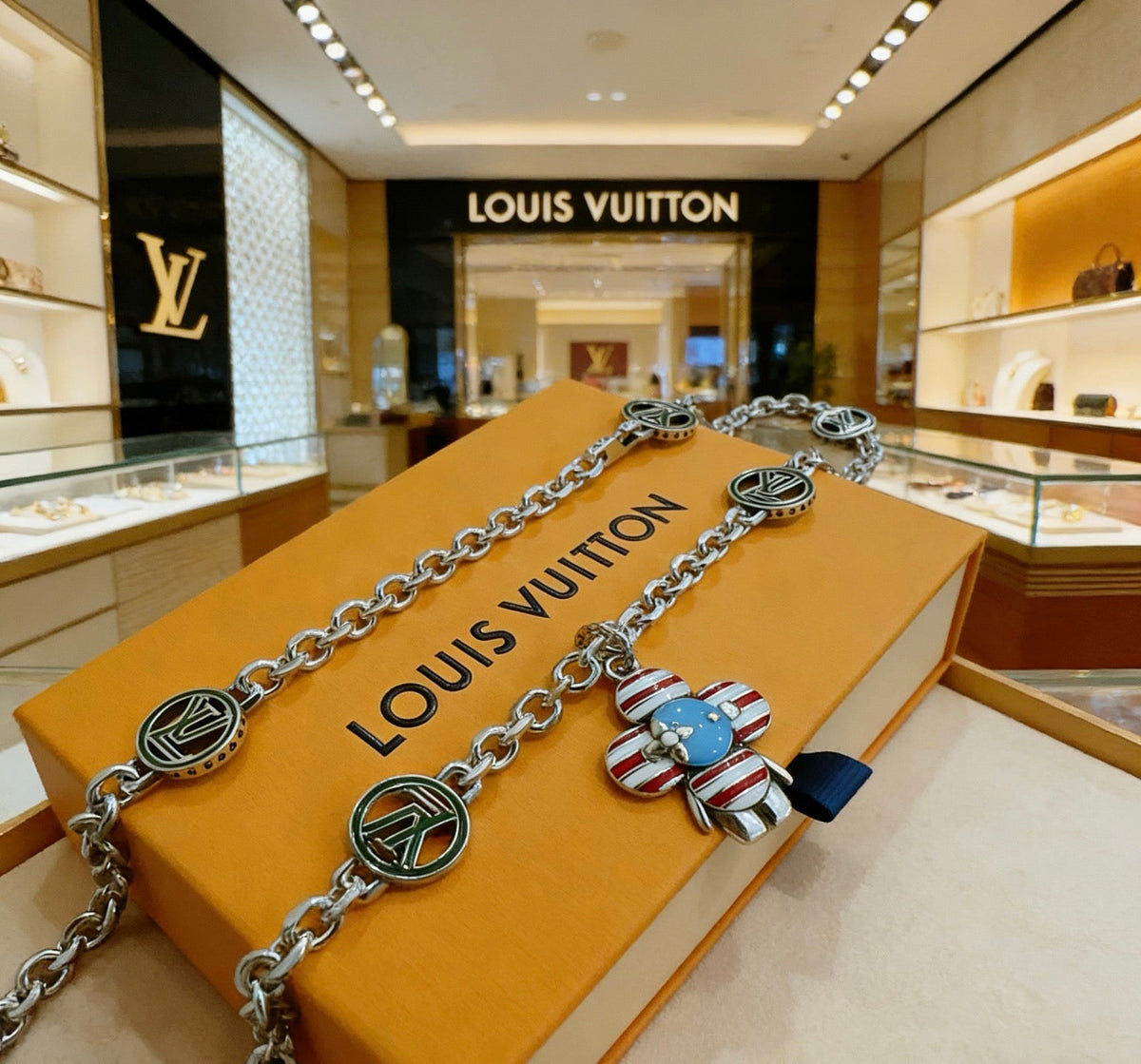 Louis Vuitton Vintage-Inspired Punk-Inspired Necklace – Style 53 - image 8