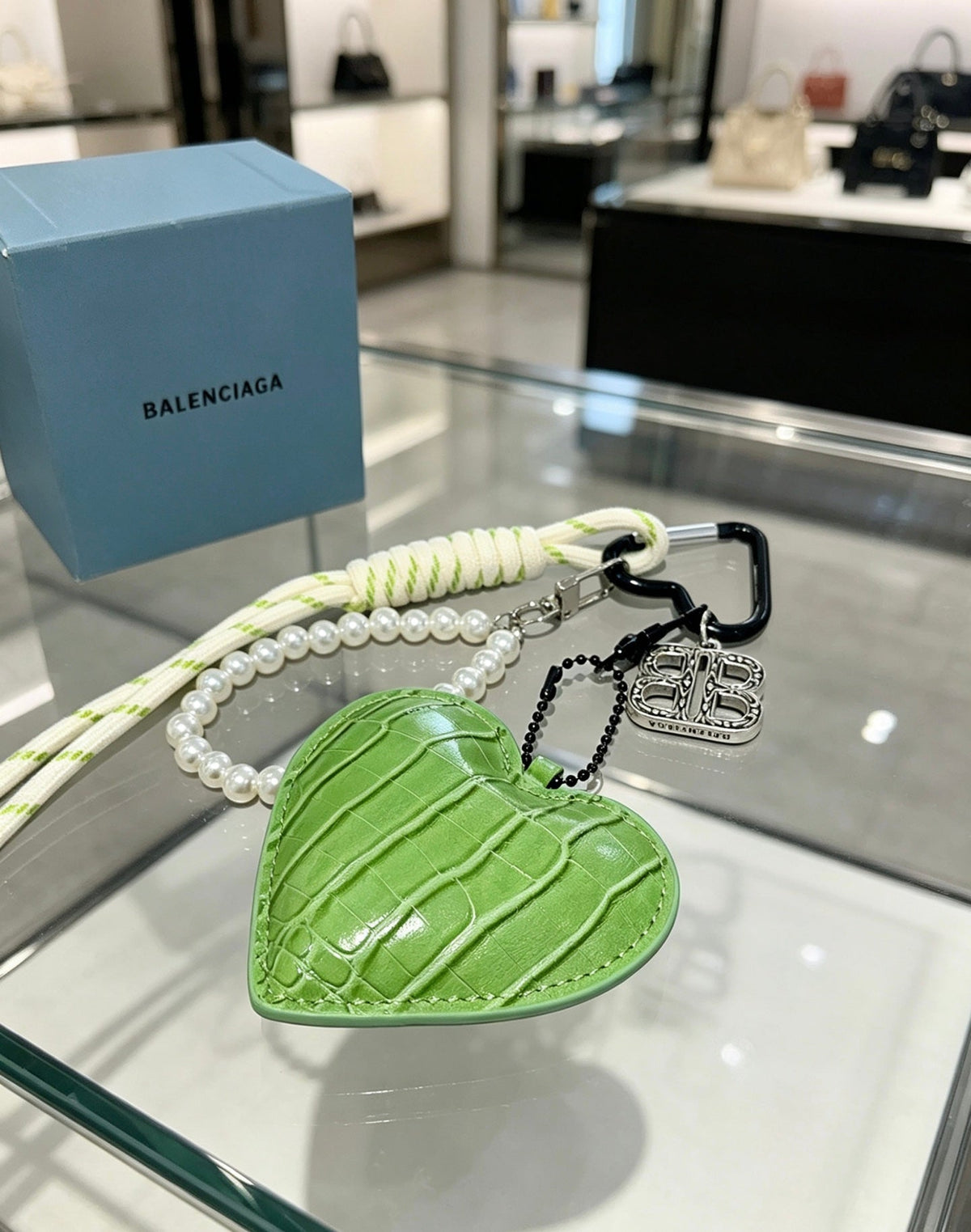 Balenciaga Distressed Keychain – Style 38 - image 3