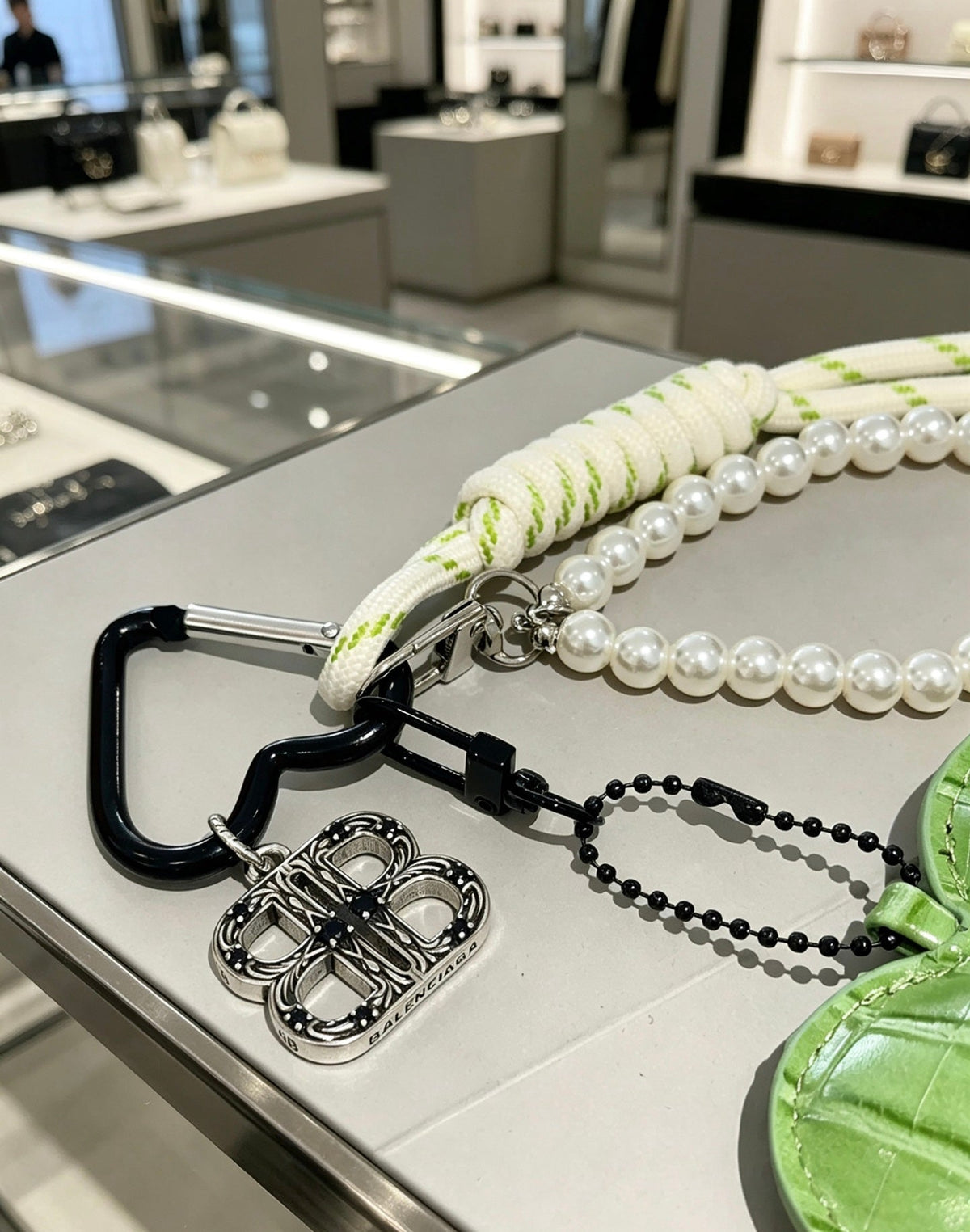 Balenciaga Distressed Keychain – Style 38 - image 5
