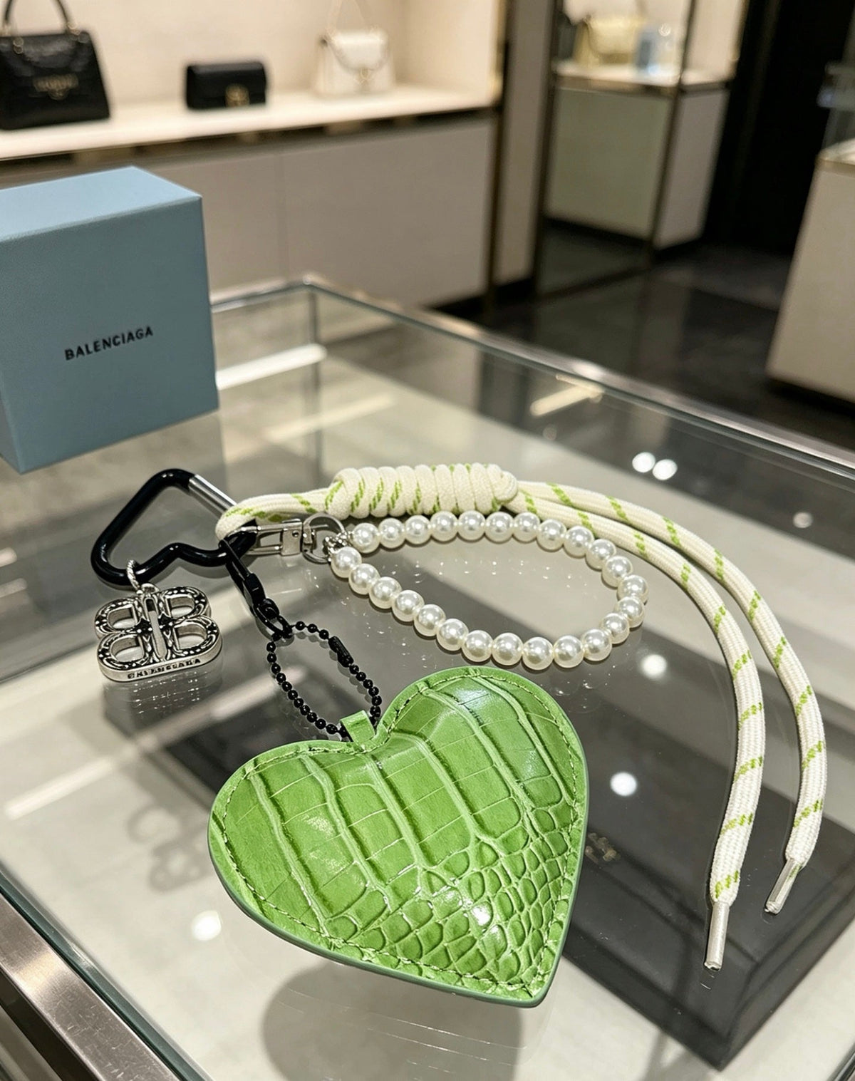 Balenciaga Distressed Keychain – Style 38 - image 6