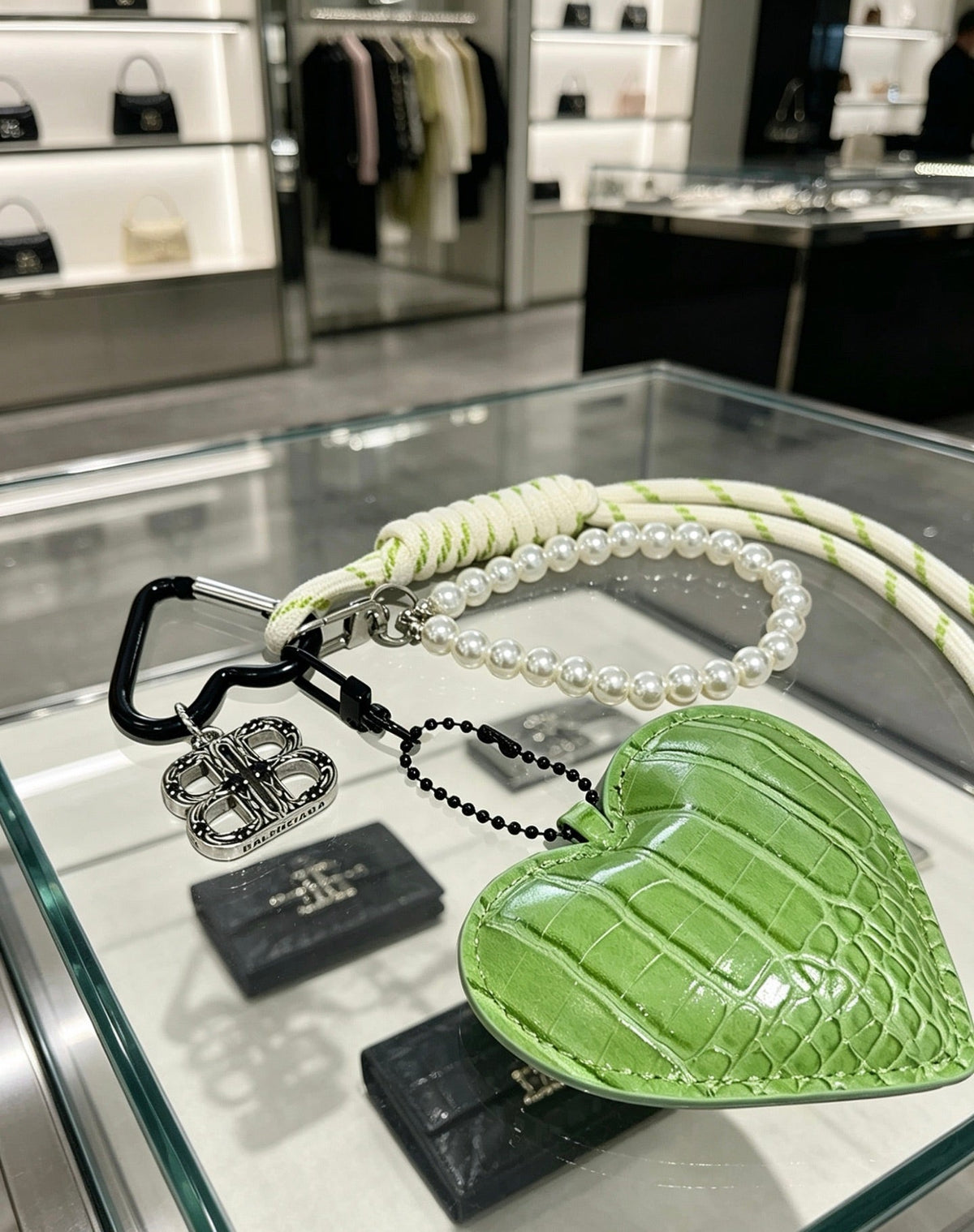Balenciaga Distressed Keychain – Style 38 - image 4
