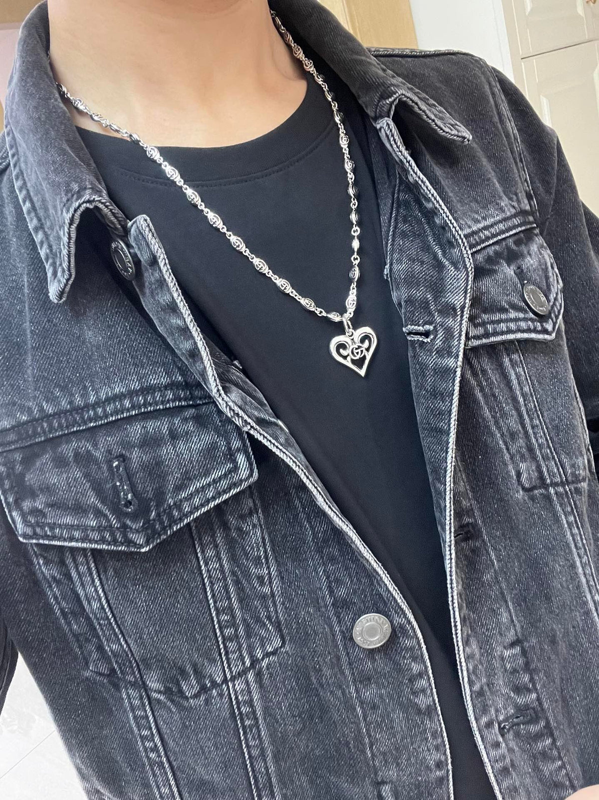 Gucci Anger Forest Chain Distressed Necklace – Style 142 - image 6