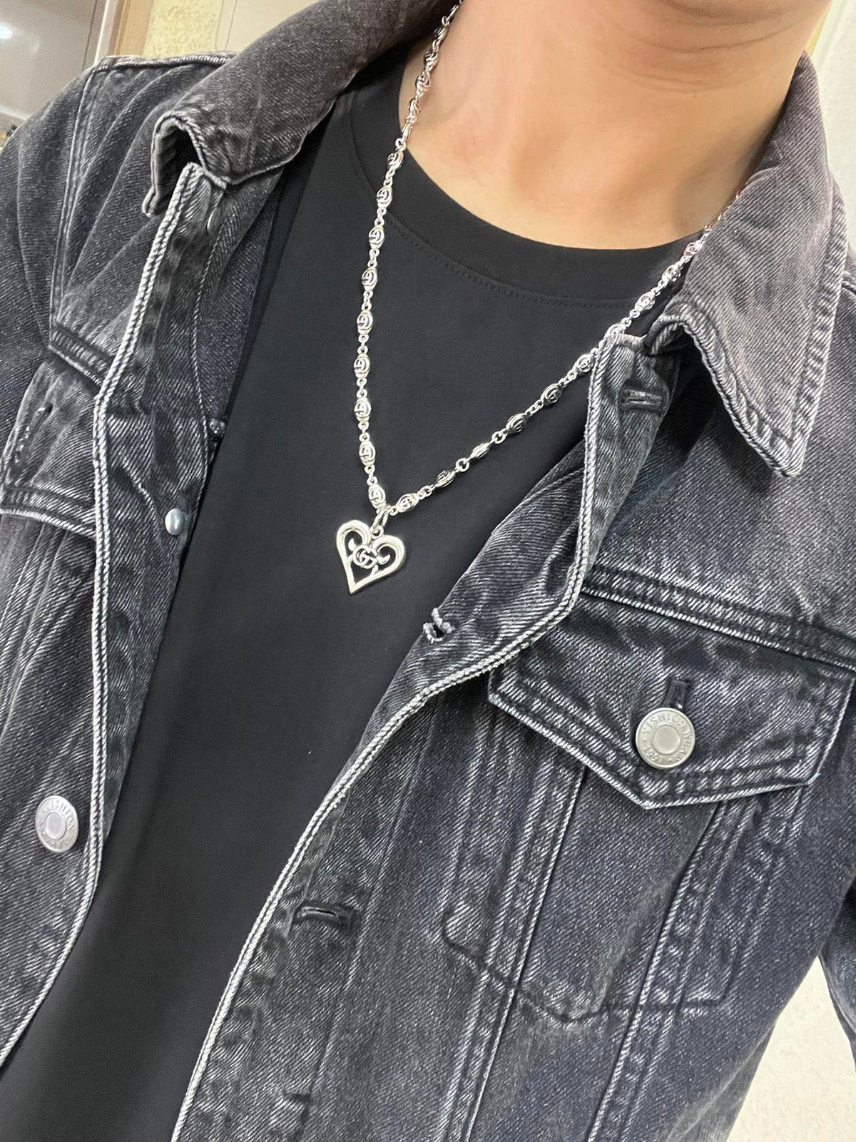 Gucci Anger Forest Chain Distressed Necklace – Style 142 - image 3