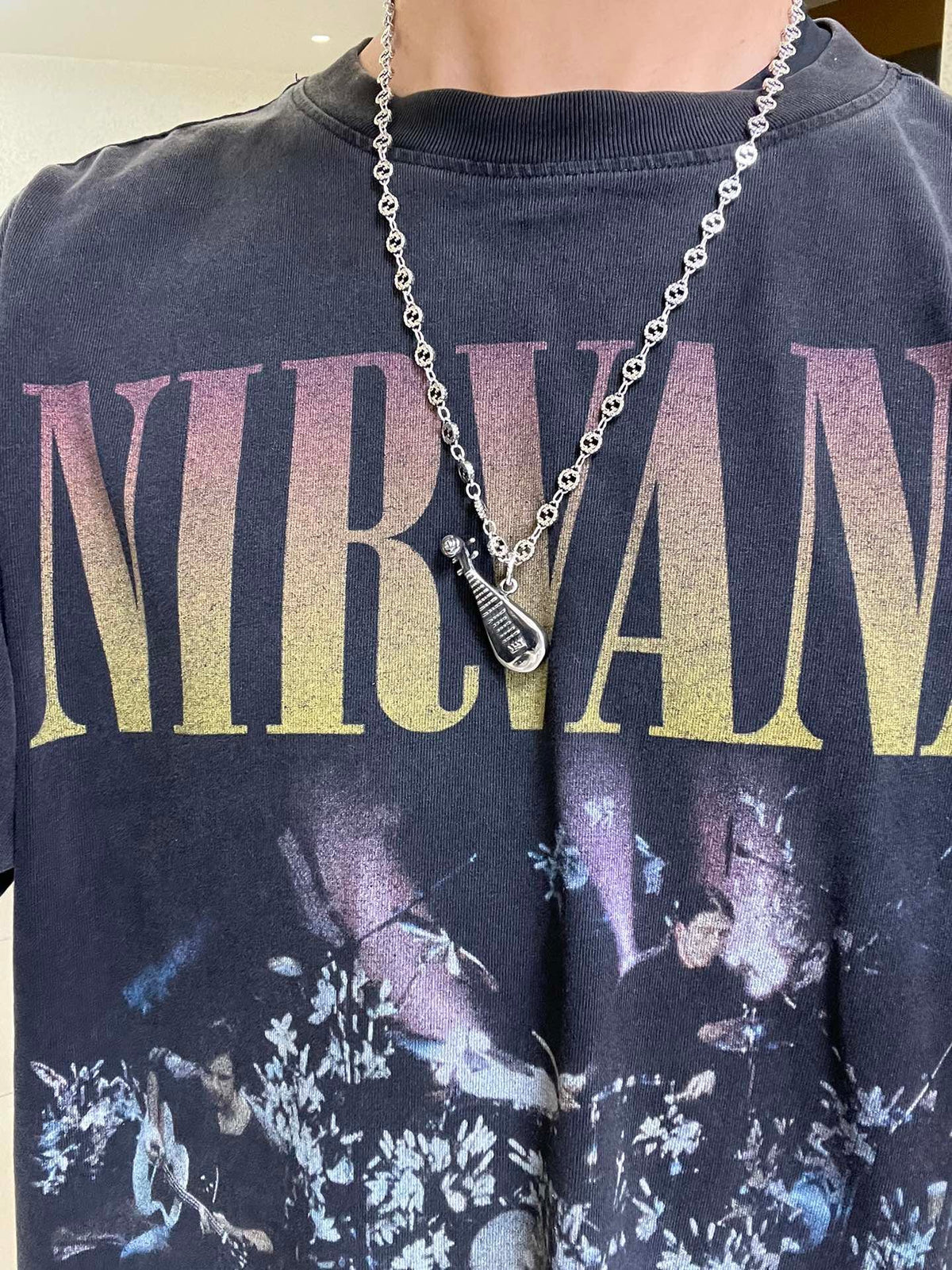 Gucci Anger Forest Chain Distressed Necklace – Style 131 - image 3